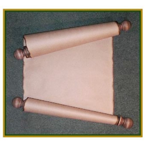11 Inch Wide Extra Long BLANK Rolled Scroll